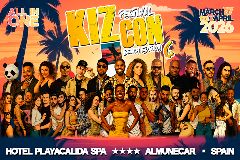 KizCon Kizomba Beach Festival in Almunecar, Andalusia